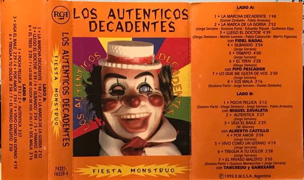 Los Autenticos Decadentes — Fiesta Monstruo