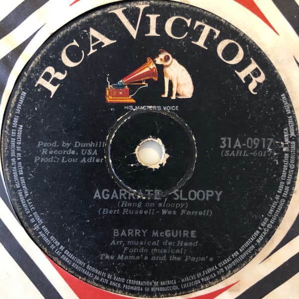 Barry McGuire — Agárrate, Sloopy = Hang On Sloopy