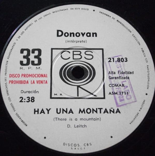 Donovan — Hay Una Montaña