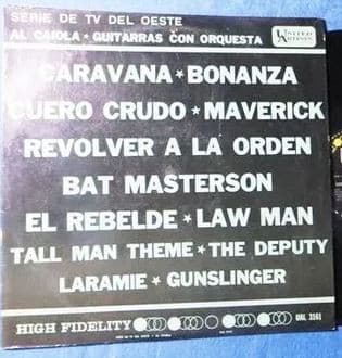 Al Caiola Guitarras Con Orquesta — Series de Tv Del Oeste