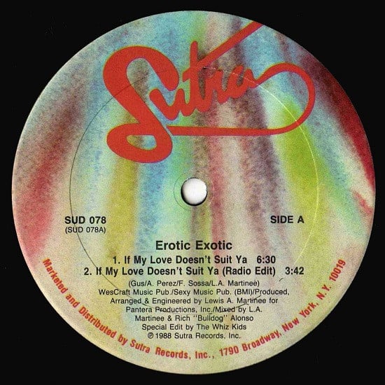 Erotic Exotic – If My Love Doesn't Suit Ya