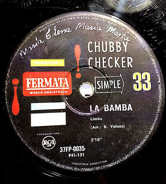 Chubby Checker — La Bamba / Bristol Stomp