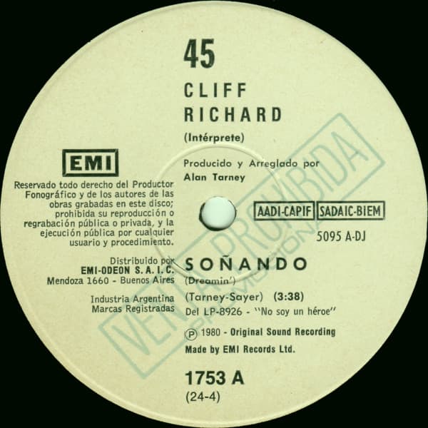 Cliff Richard — Soñando = Dreamin'