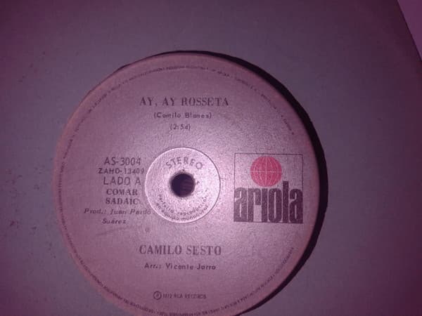 Camilo Sesto — Ay, Ay Rosseta / Mendigo De Amor