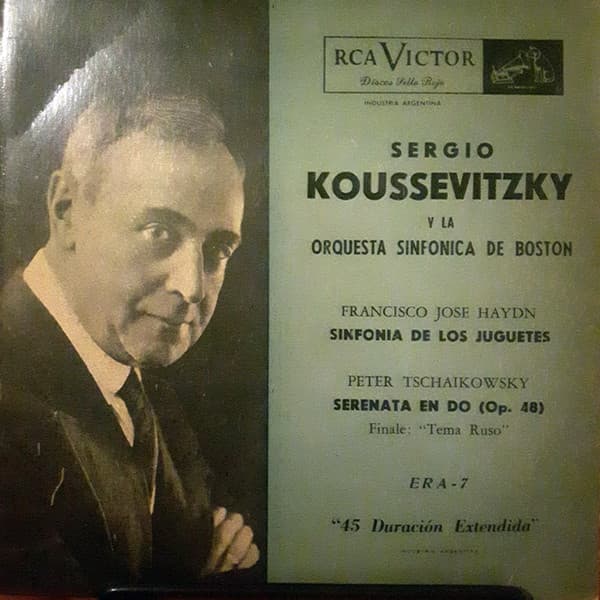 Serge Koussevitzky & La Orquesta Sinfónica de Boston — Sergio Koussevitzky y La Orquesta Sinfónica De Boston