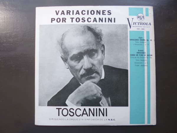 Elgar & Brahms & Toscanini & Orquesta Sinfónica De La N.B.C. — Variaciones Por Toscanini