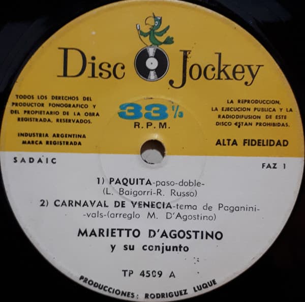Marietto D'Agostino — Paquita