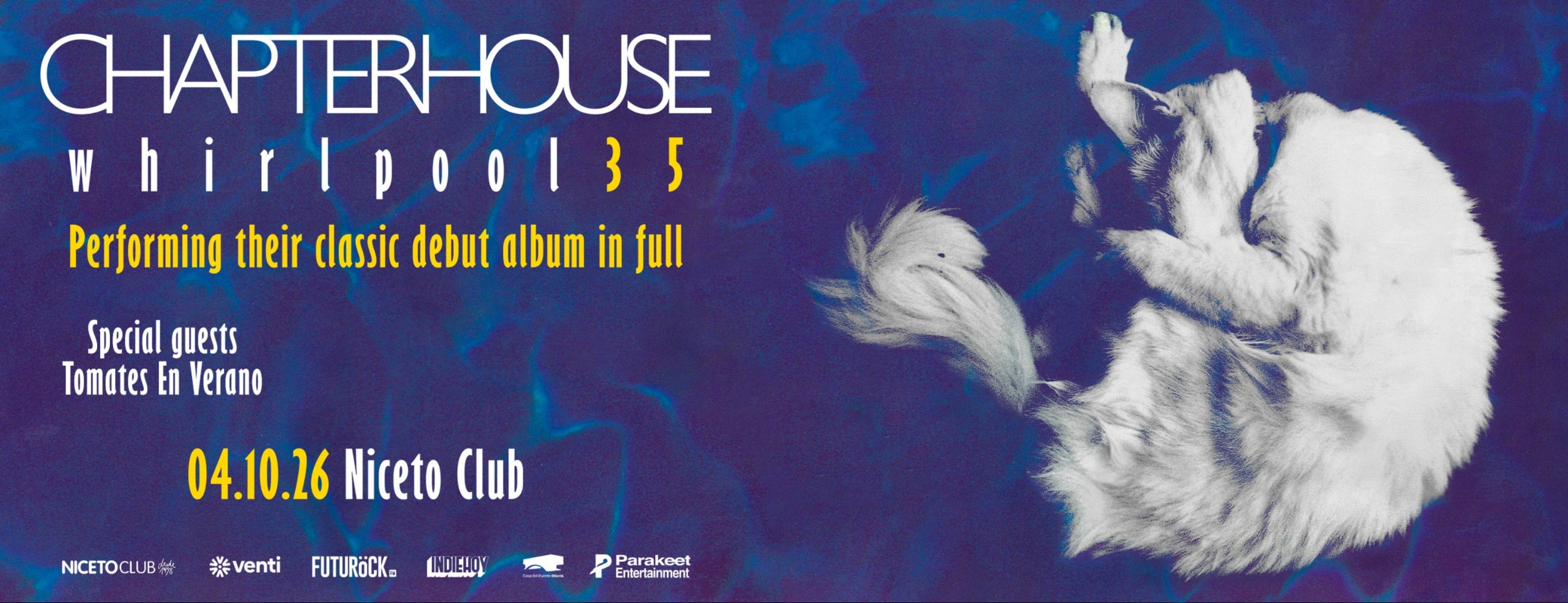 Chapterhouse en Buenos Aires en Niceto Club (+18 años)