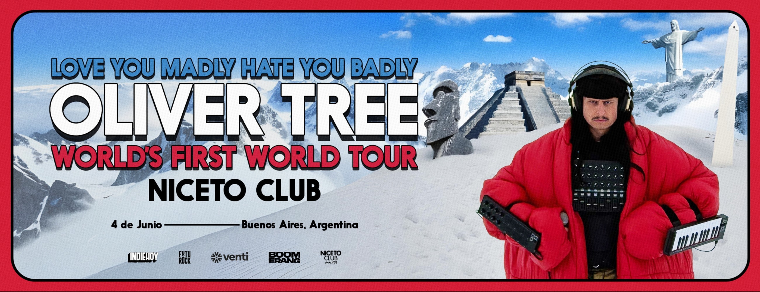 Oliver Tree en Niceto Club (+16 años)