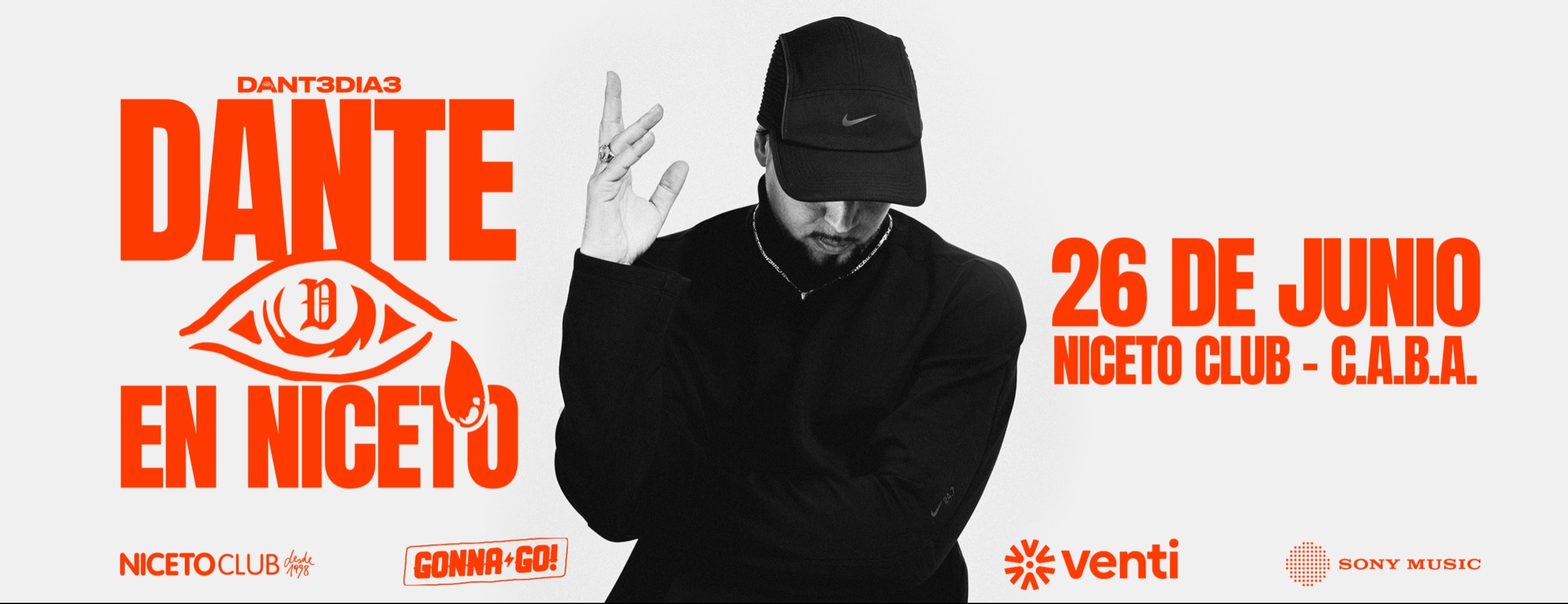 Dante en Niceto Club (+18 años)
