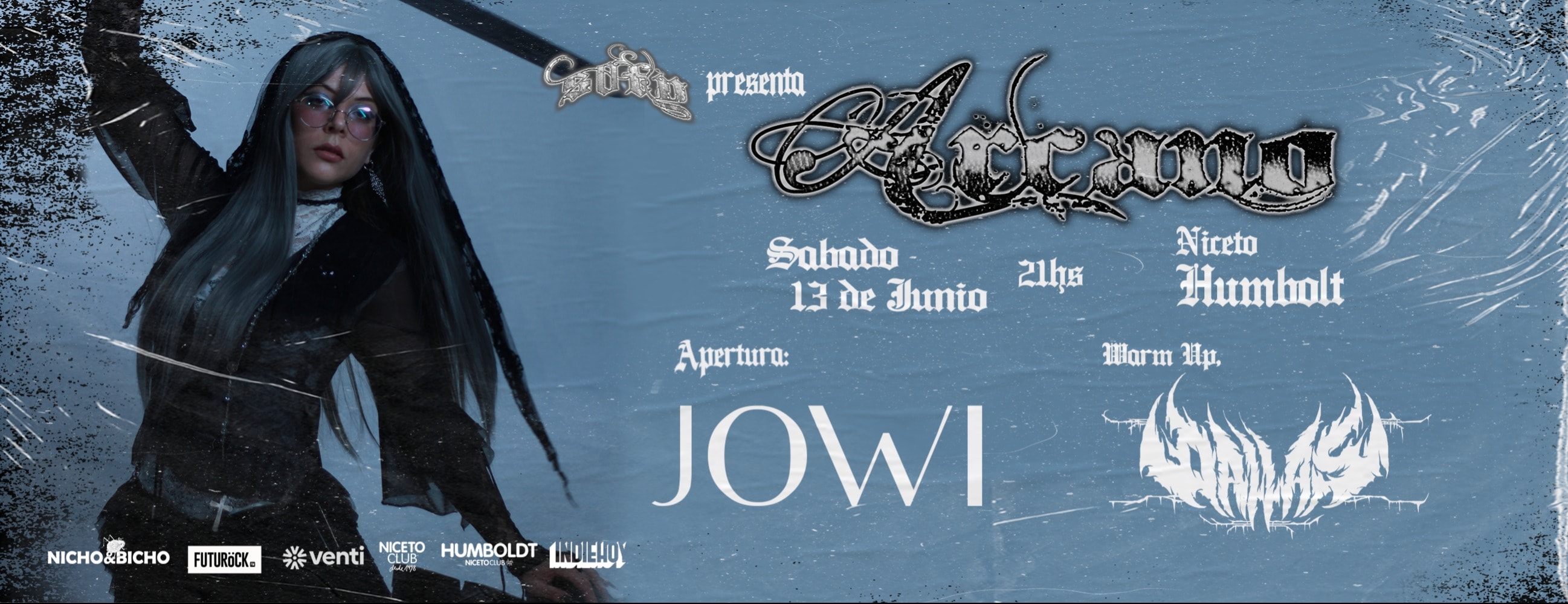 S0fy presenta ARCANO en Humboldt | Niceto Club (+18 años)