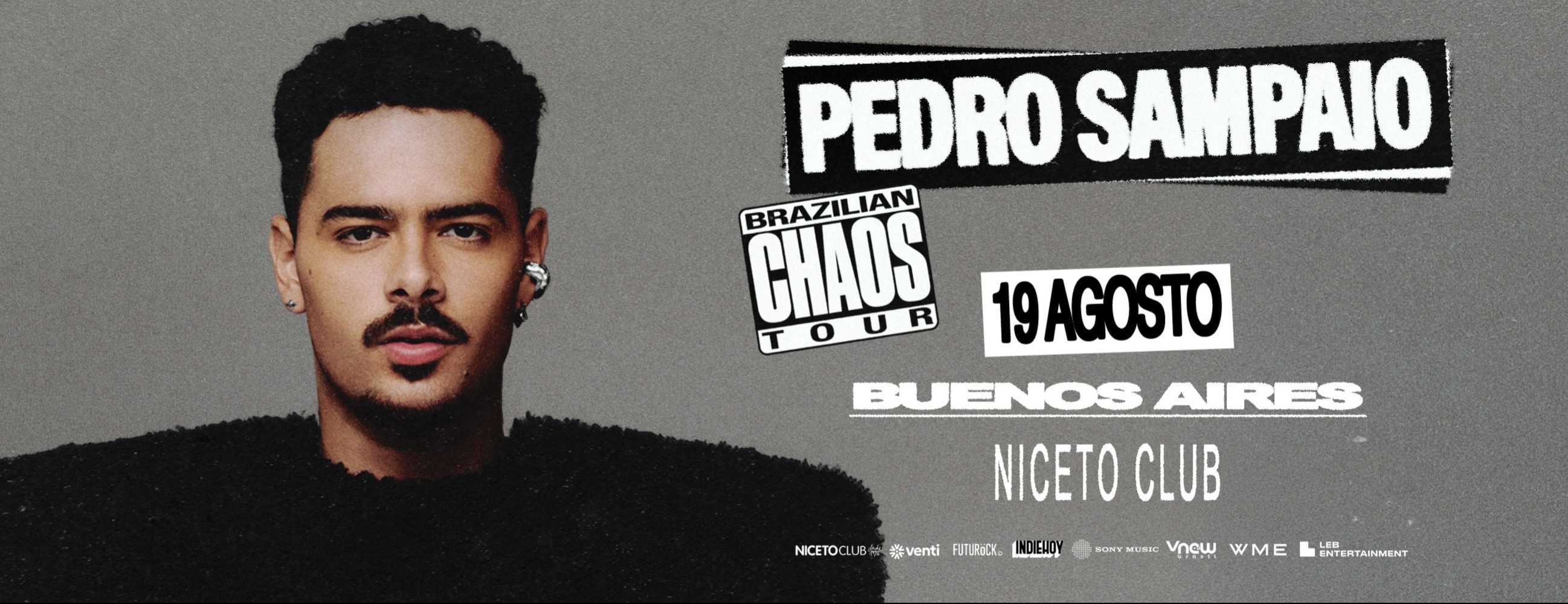 Pedro Sampaio en Niceto Club (+18 años)