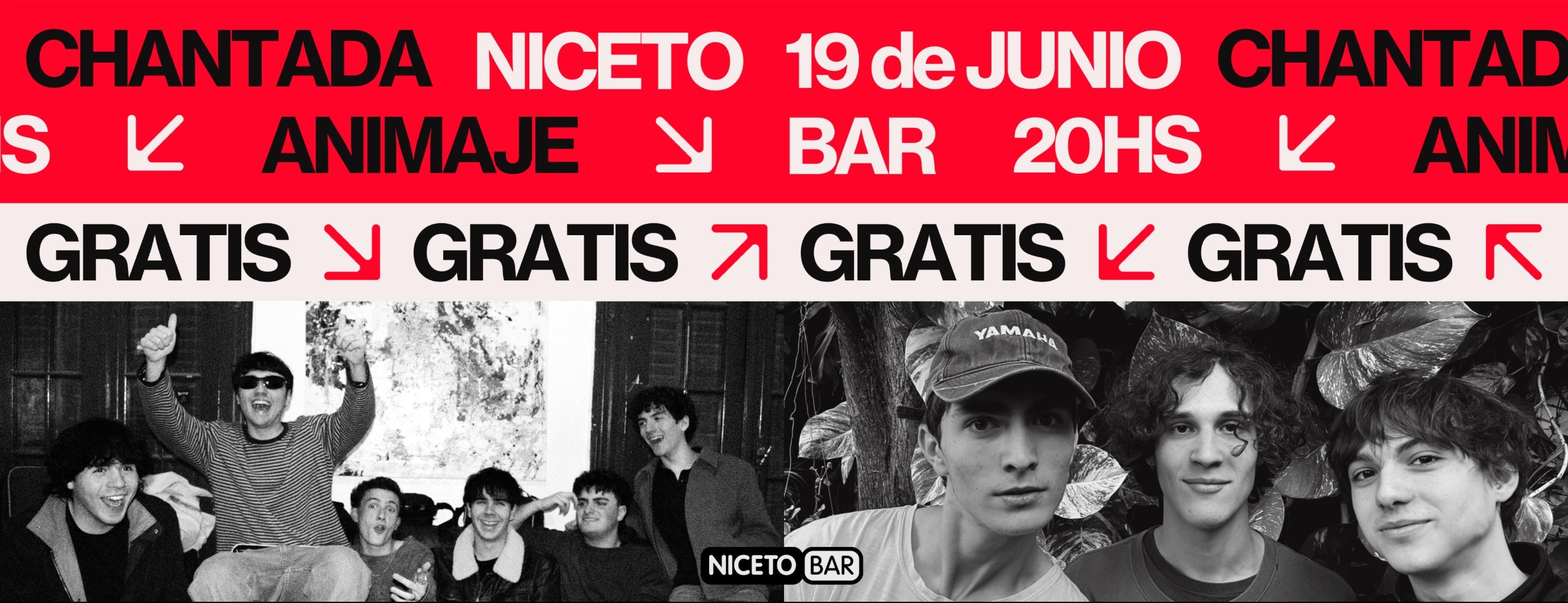 ANIMAJE x CHANTADA en Niceto Bar