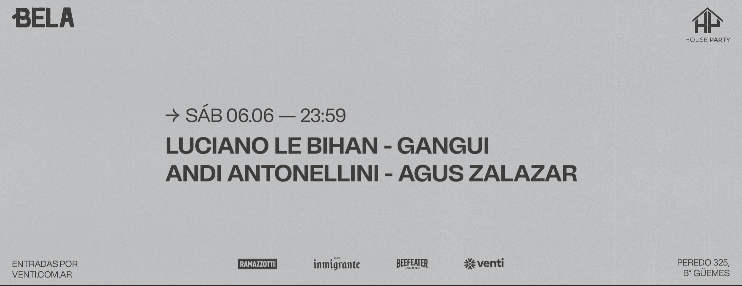HOUSEPARTY x BELA | 06-06