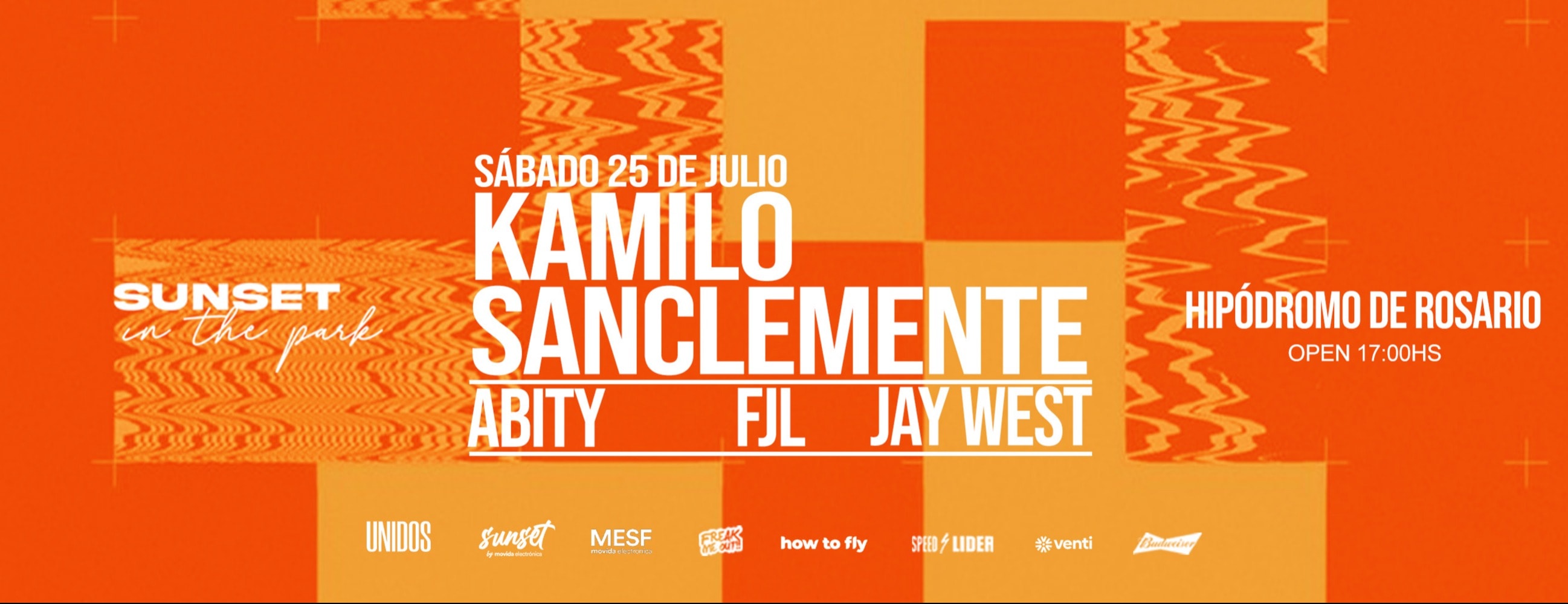 KAMILO SANCLEMENTE @ HIPODROMO / SUNSET IN THE PARK