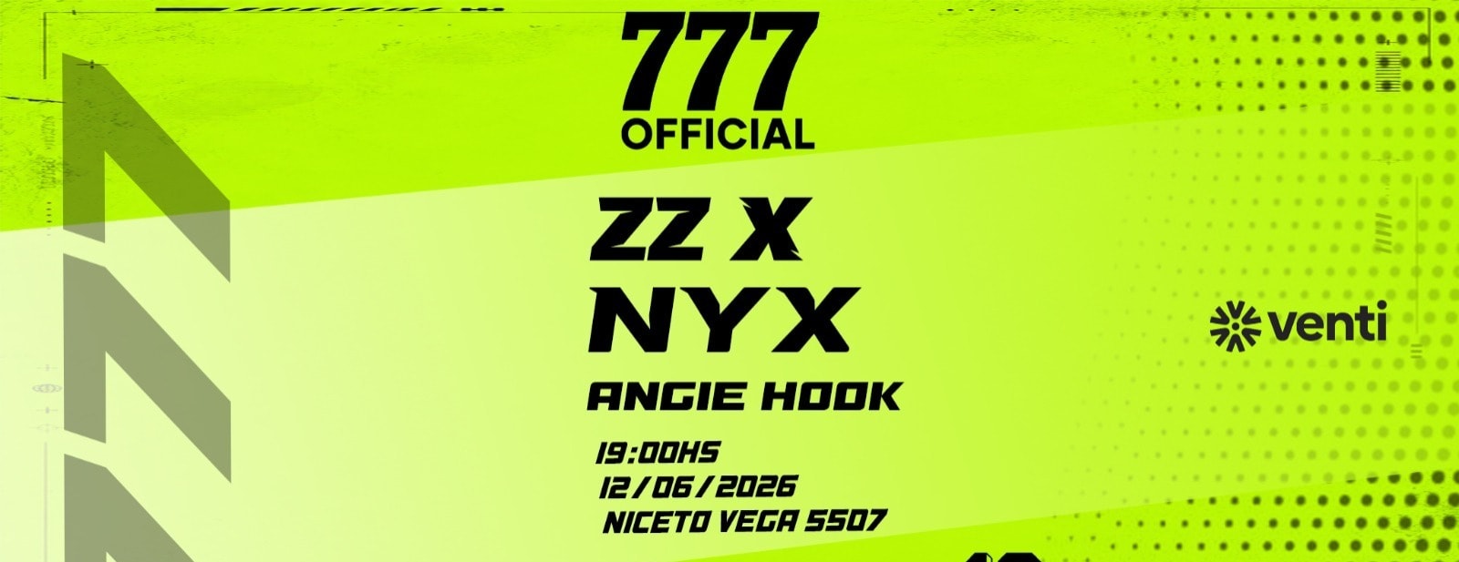 777 oficial 12 JUN en Niceto Bar