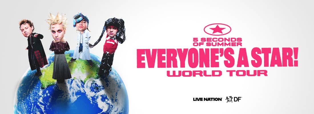 5 Seconds of Summer — Everyone's A Star! World Tour