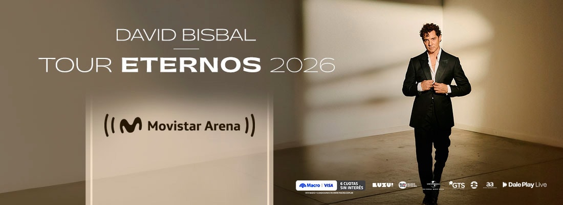 David Bisbal — Tour Eternos 2026